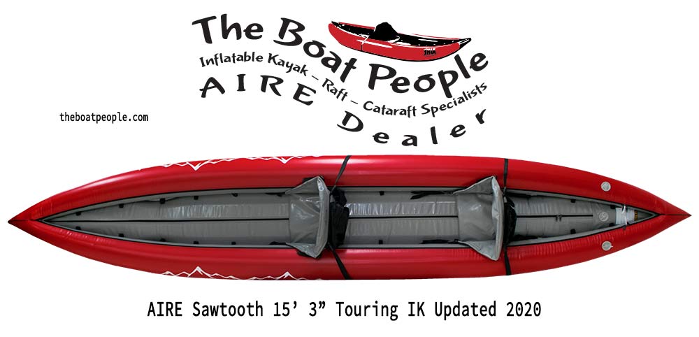 AIRE Tributary Sawtooth Tandem Inflatable Kayak